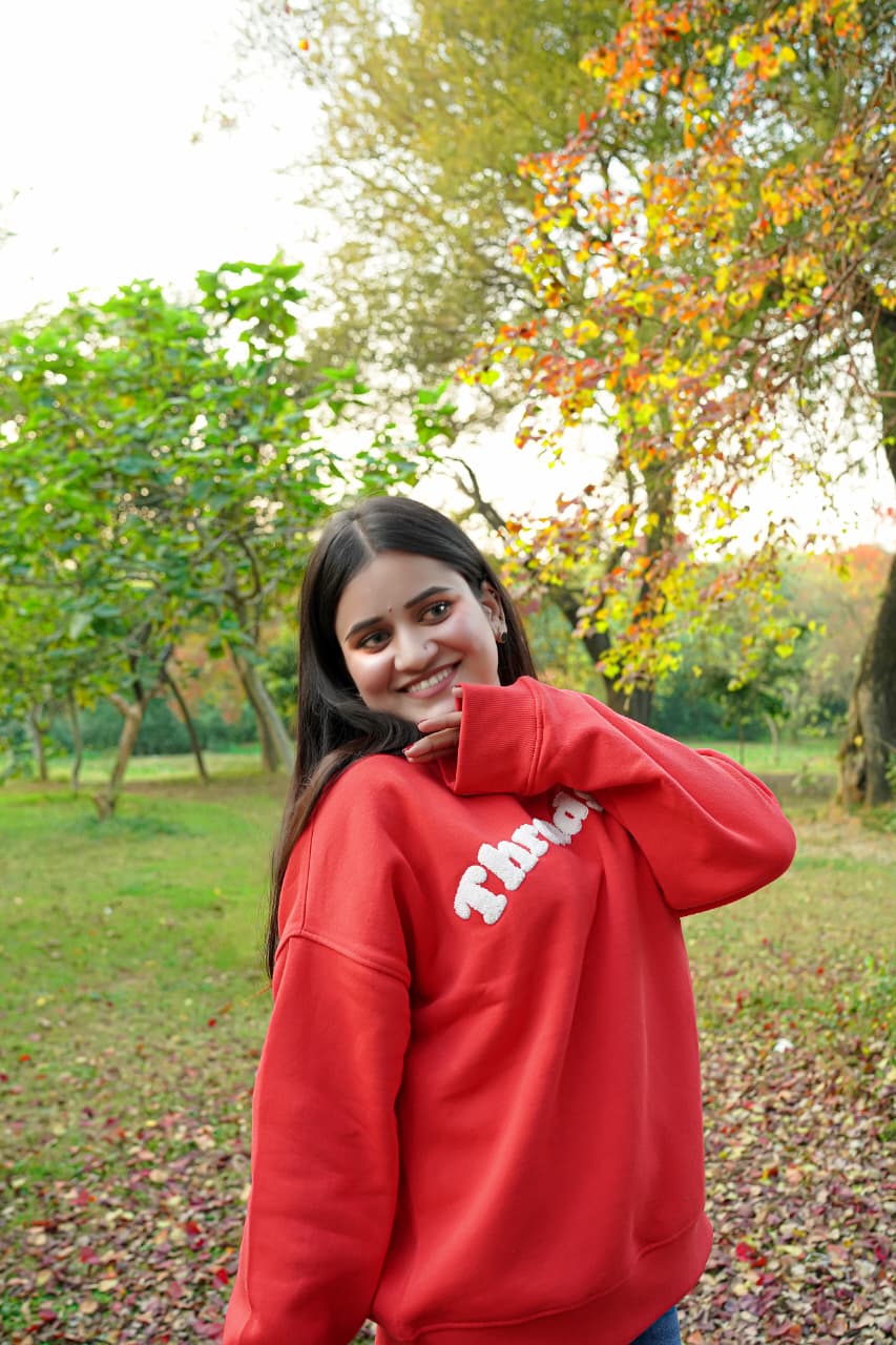 THE EMBROIDERY SWEATSHIRTS