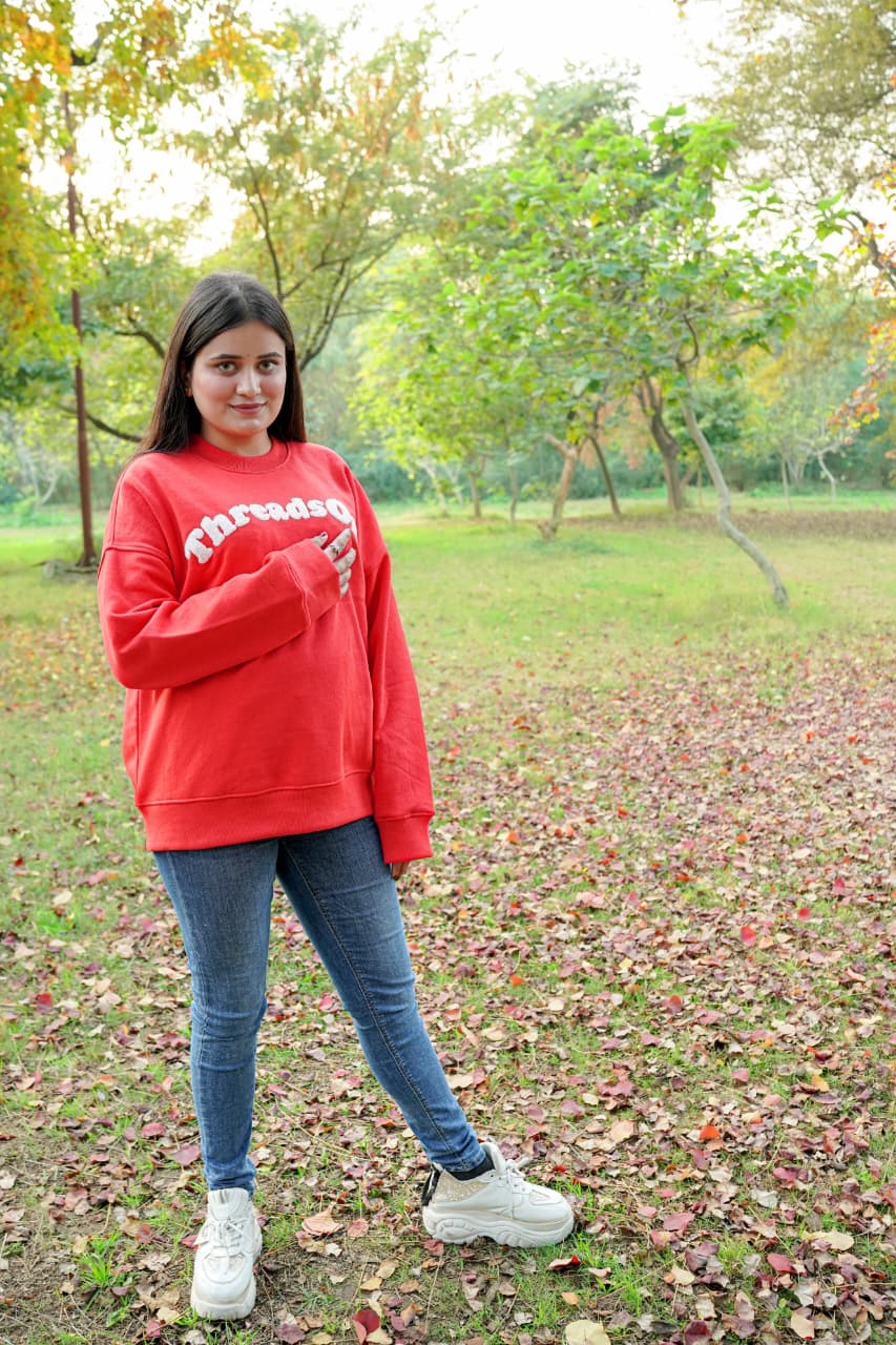 THE EMBROIDERY SWEATSHIRTS