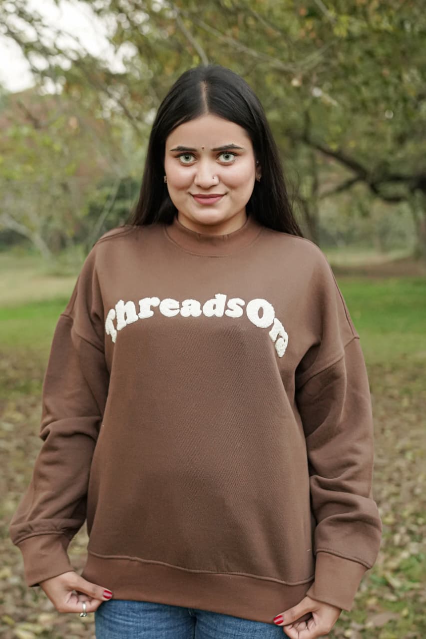 THE EMBROIDERY SWEATSHIRTS