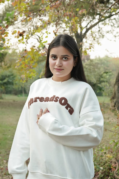 THE EMBROIDERY SWEATSHIRTS