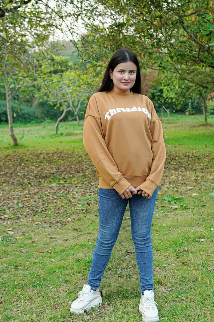 THE EMBROIDERY SWEATSHIRTS