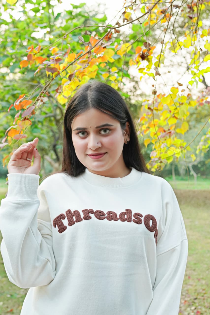 THE EMBROIDERY SWEATSHIRTS