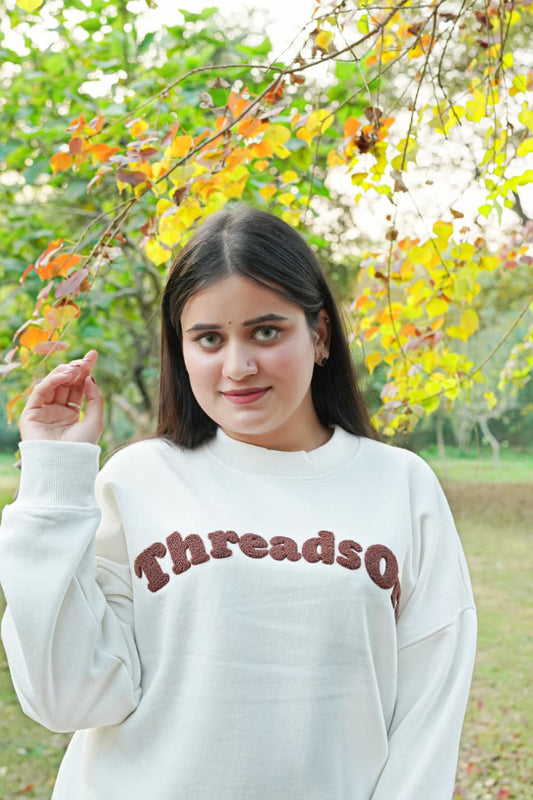 THE EMBROIDERY SWEATSHIRTS