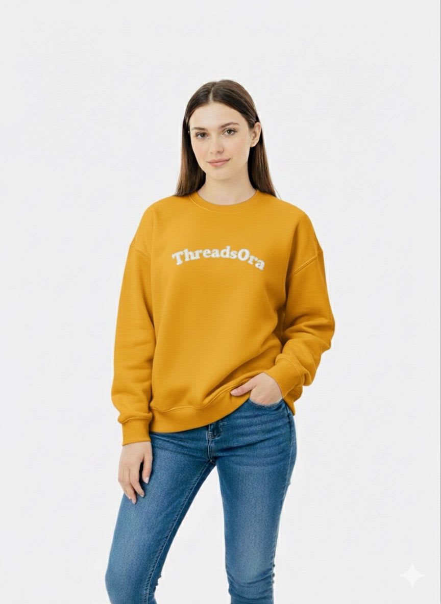 THE EMBROIDERY SWEATSHIRTS